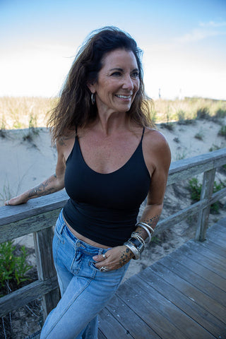 Vicki Cami - O/S Black