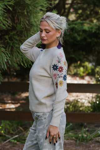 Wild Flower Tide Sweater