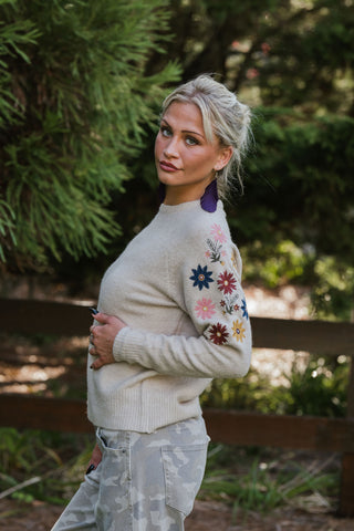 Wild Flower Tide Sweater