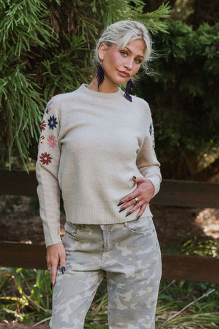 Wild Flower Tide Sweater
