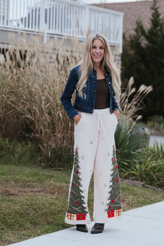 Oh Christmas Tree Sweater Pants