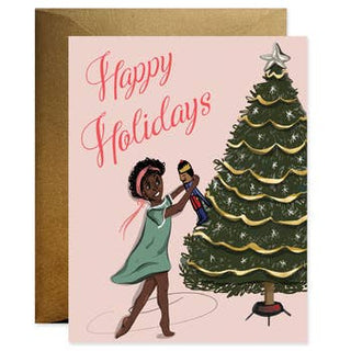 Nutcracker Dancer Card