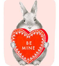 Be Mine Bunny Card