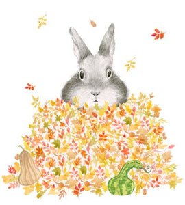 Fall Bunny Card
