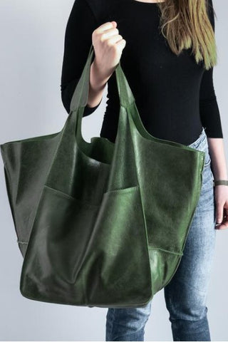 Kim Hall Carry All Green
