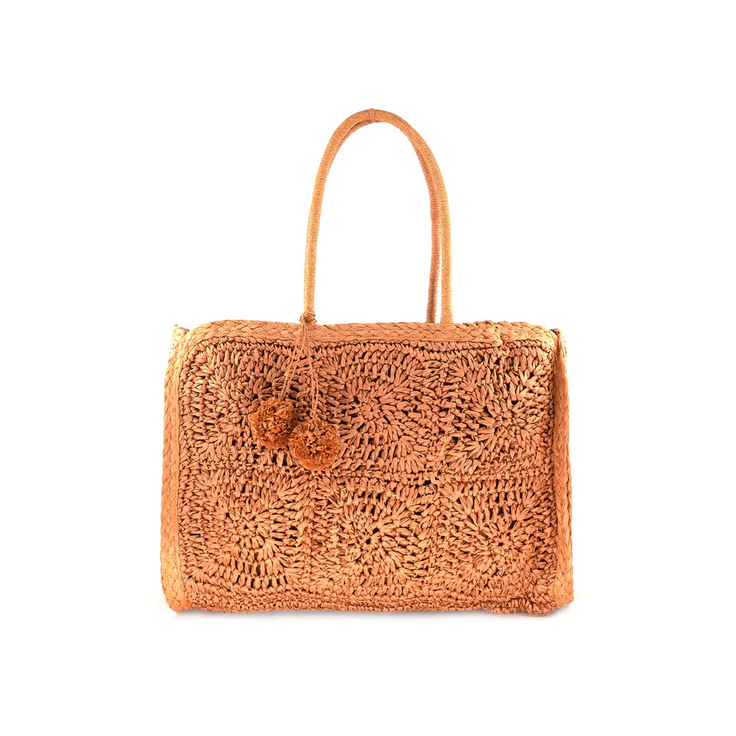 Tangerine Dream Crochet Bag