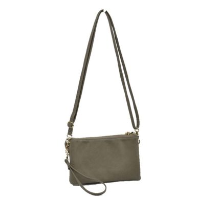 Double Zipper Stone Khaki