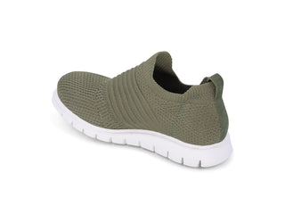 Blink Slip On Green Knit