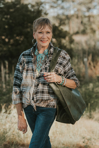 Kim Hall Carry All Green