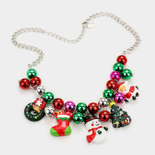 Christmas Baubles Necklace Set