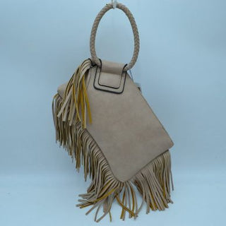 Fringe Benefits Clutch Taupe