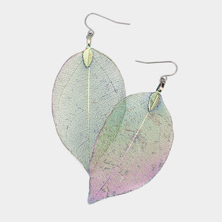 Luxury Leaf Earrings Abelone