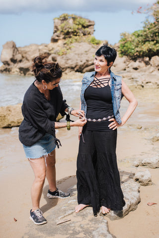 Baby Concho Belt Turquoise