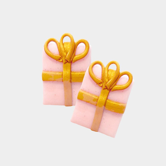 Pretty Pink Presents Stud Earrings