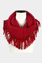 Nicole Scarf Oxblood Red