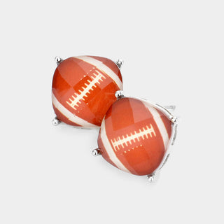 Football Frenzy Studs Brown