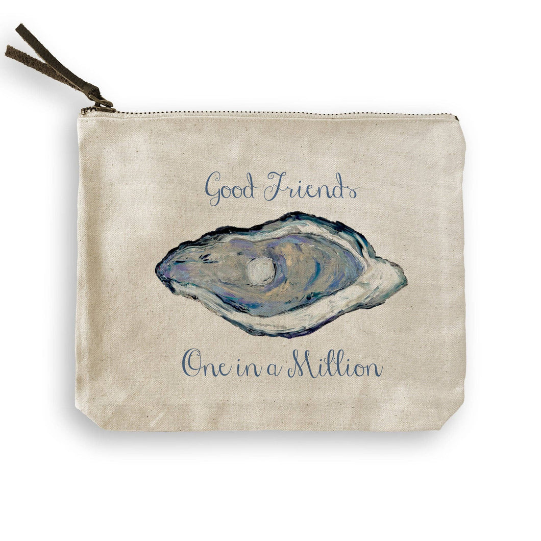 Oyster with Good Friends Cosmetic Bag