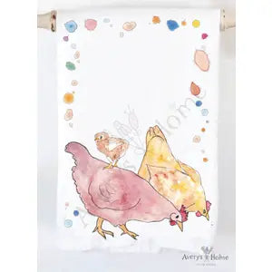 Chicken's Country Dish Towel