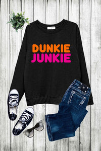Dunkie Junkie Terry Sweatshirt Black