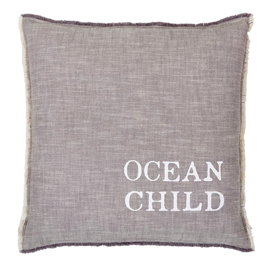 Ocean Child Euro pillow w/insert