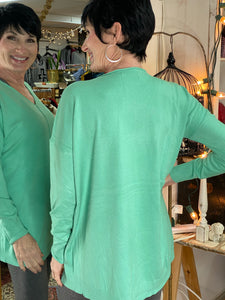 Just Enough Long-Sleeve Mint