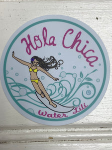 Hola Chica Water Lili Sticker