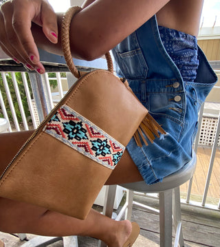Hope Clutch tan