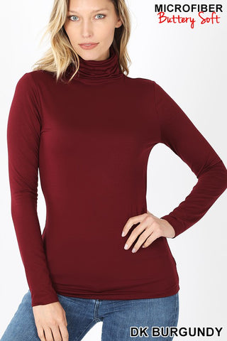 Perfect-Stretch Mock Neck (Cab)