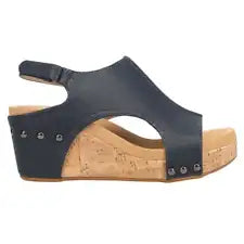 Carley Wedge Navy