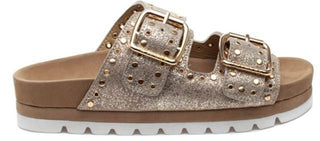 Roget Stud Double Buckle Sandal CH