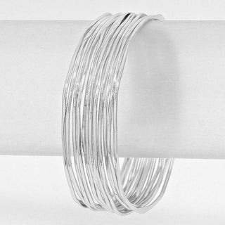 Wired Up Bracelets Silver